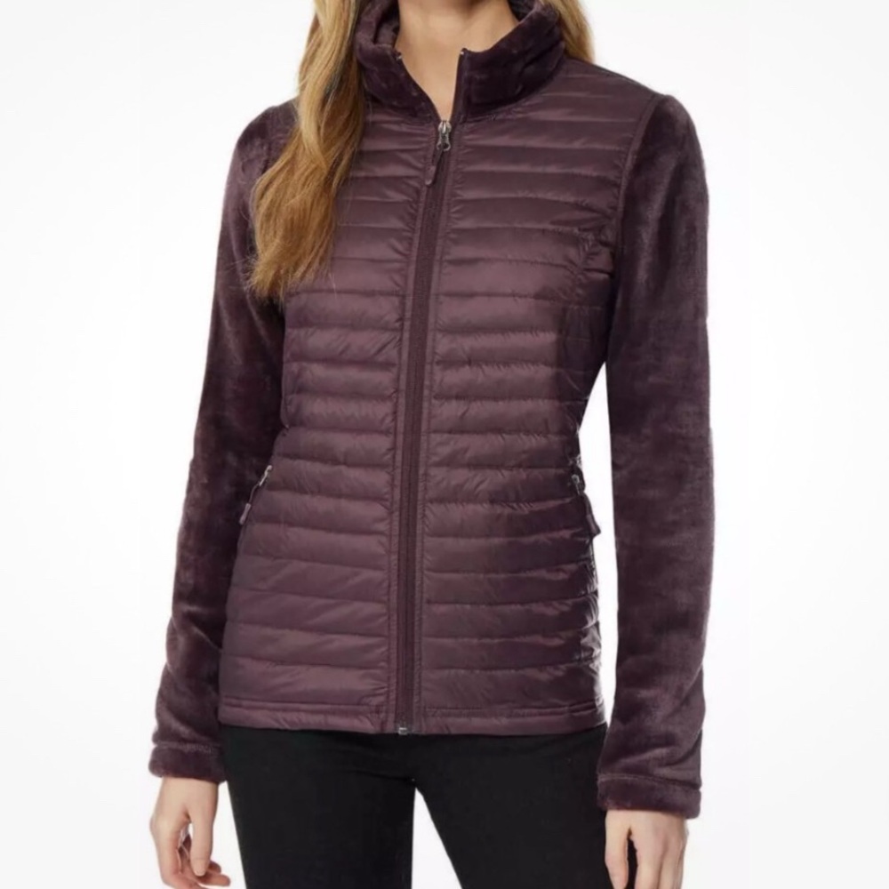32 Degrees Women’s Puffer & Faux Fur Jacket - Size L